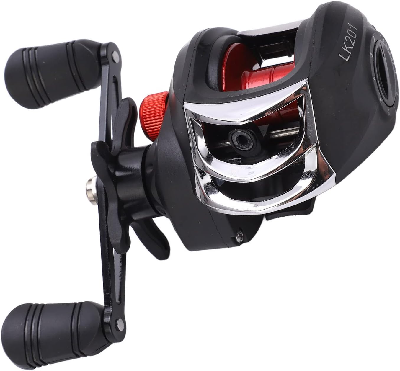 Fishing Reel Fishing Reel 7.2:1 Gear Ratio Easy Operation Lightweight Abrasion Resistant with 18+1BB Bearings U Shaped Rocker Arm Saltwater Freshwater Reel Casting Ice Fishing Boat Fishing Raft