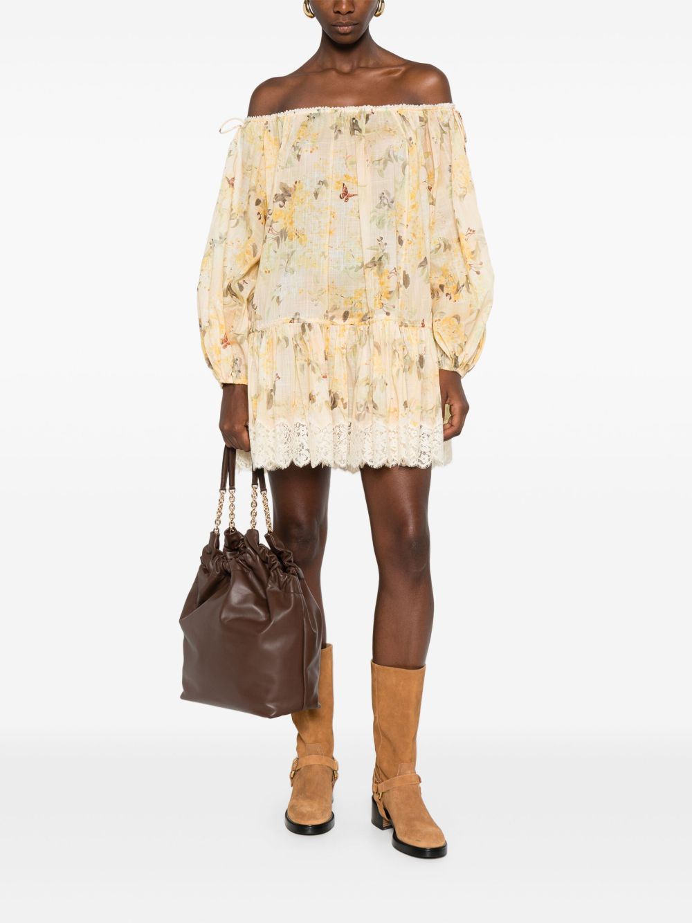 Zimmermann Zimmermann Cascadian Cotton Mini Dress - Image 8