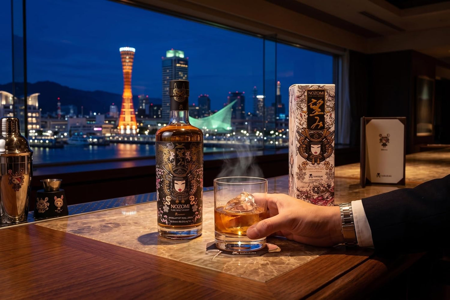 Tokidoki x Kobe Distillery | Aged for 17 months, using natural soft water from Kamigawa, Hyogo Prefecture