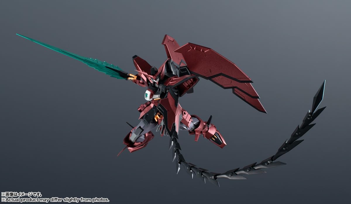 TAMASHII NATIONS Gundam UNIVERSE Mobile Suit Gundam W OZ-13MS Gundam Epyon, Approx. 6.1 in (155 mm), PVC & ABS, Pre-painted Action Figure