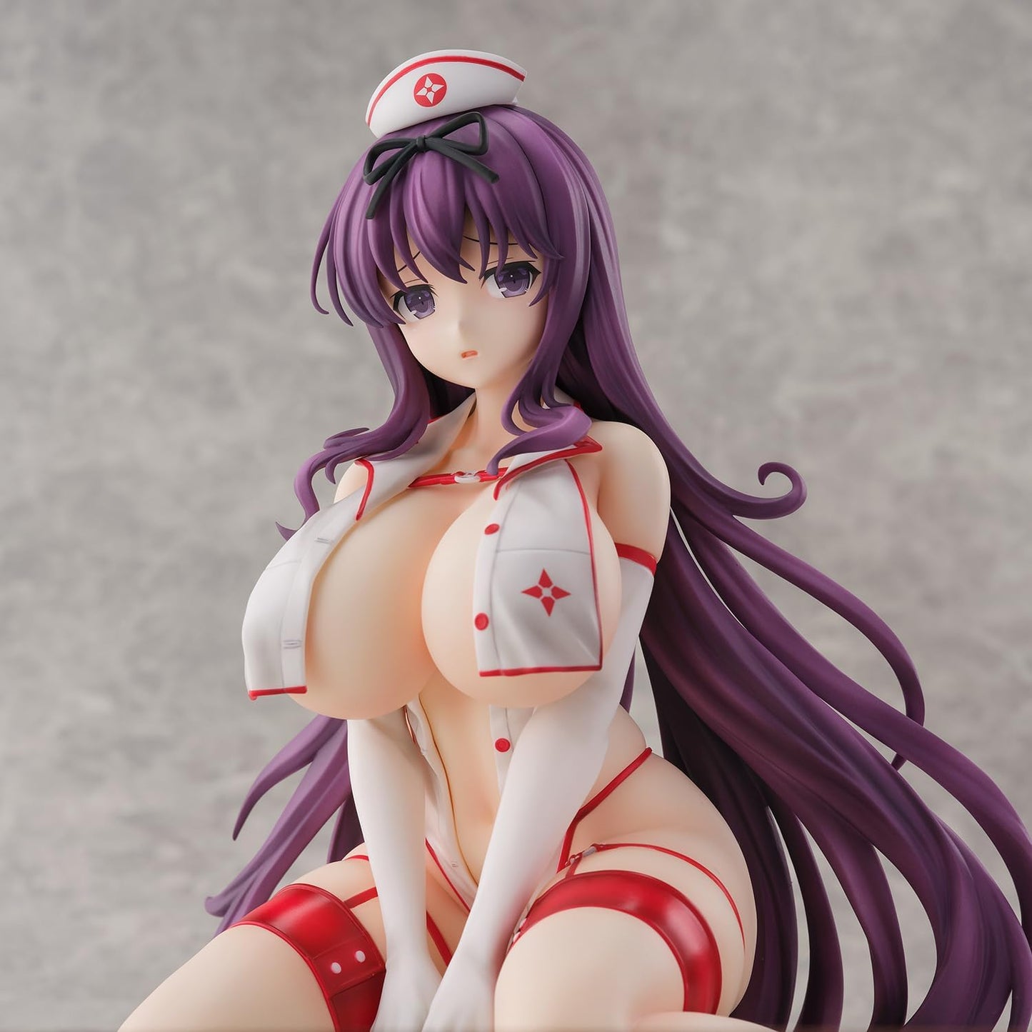 Shinobi Master Senran Kagura New Link, Purple, Sexy Nurse Version, 1/4 Scale, ABS & PVC Pre-painted Complete Figure