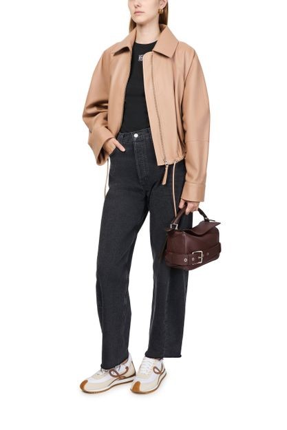 LOEWE Small Puzzle Biker bag in shiny calfskin - Image 8