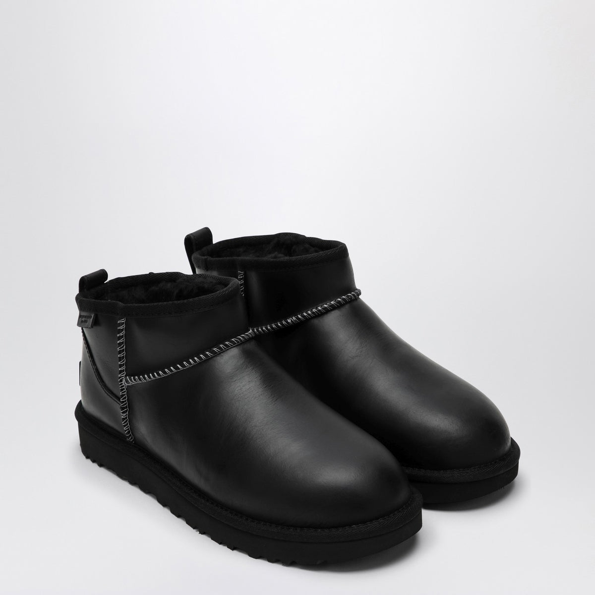 Ugg UGG Classic Ultra Mini Black Boot - Image 8