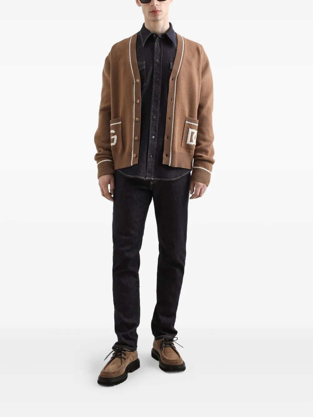 Dolce ロゴプラーク付きのドルチェ＆ガッバーナジーンズ - Image 8