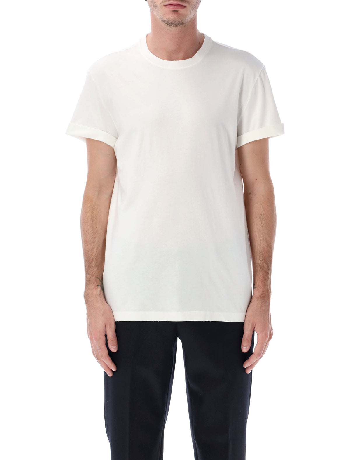 Golden Golden Goose T シャツとポロシャツ ホワイト - Image 8