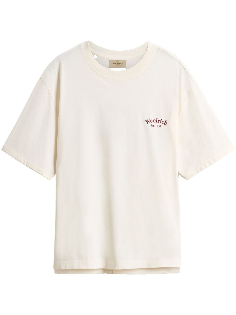 Woolrich ウールリッチロゴコットンTシャツ - Image 8