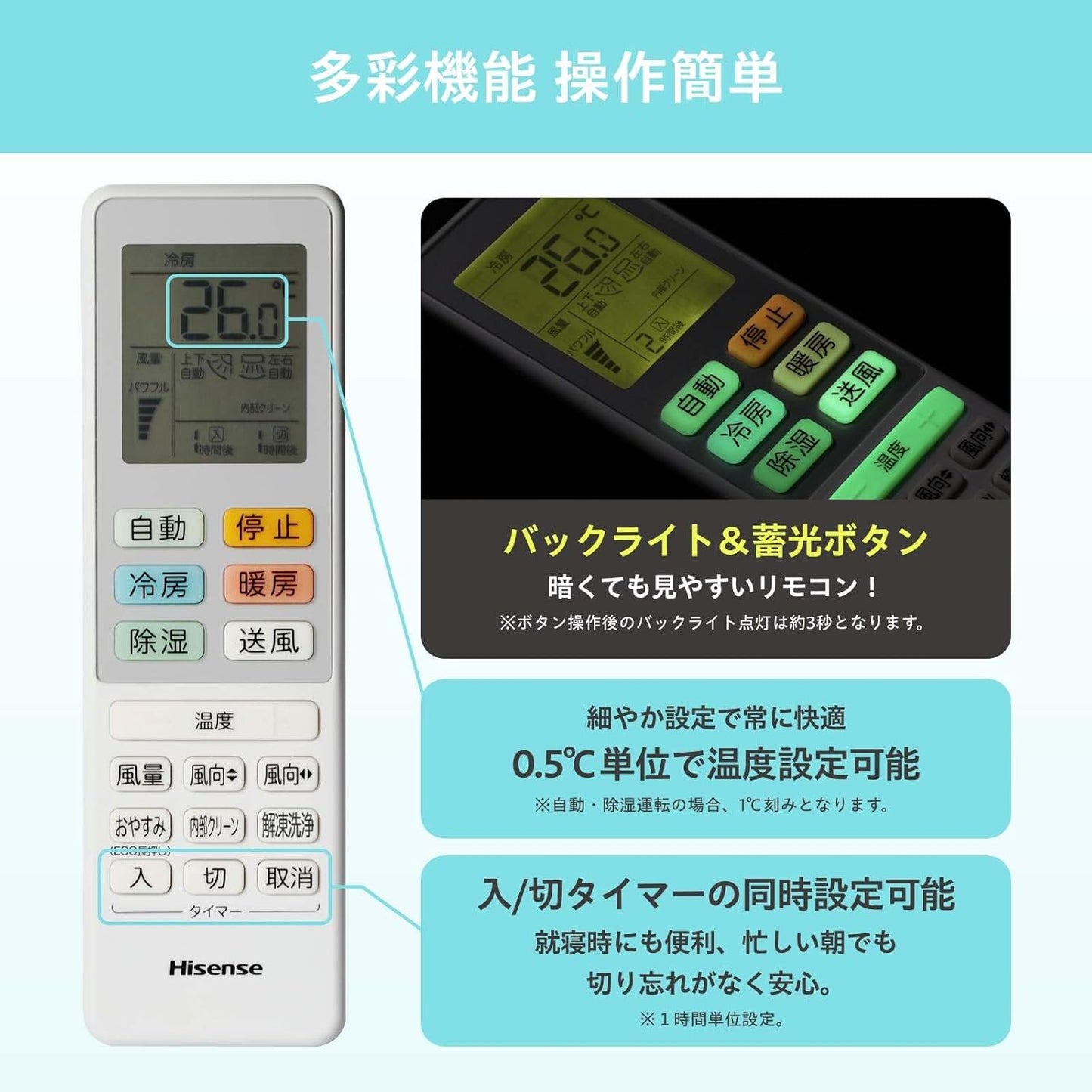 Hisense Air Conditioner, Primarily for 14 Tatami Mats, 2025 Model, Single-Phase 200V, Cooling and Heating, Dehumidification, Dual Defrost Cleaning, Internal Clean, HA-S40H2-W [Product Delivery Only