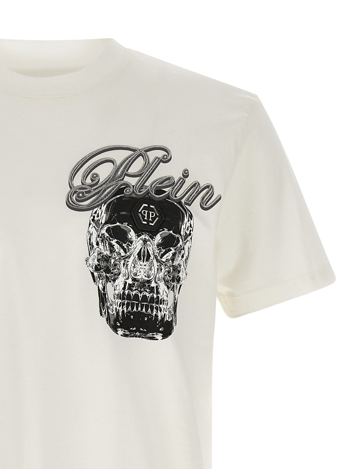 Philipp Philipp Plein 'Glass Skull' Tシャツ - Image 8