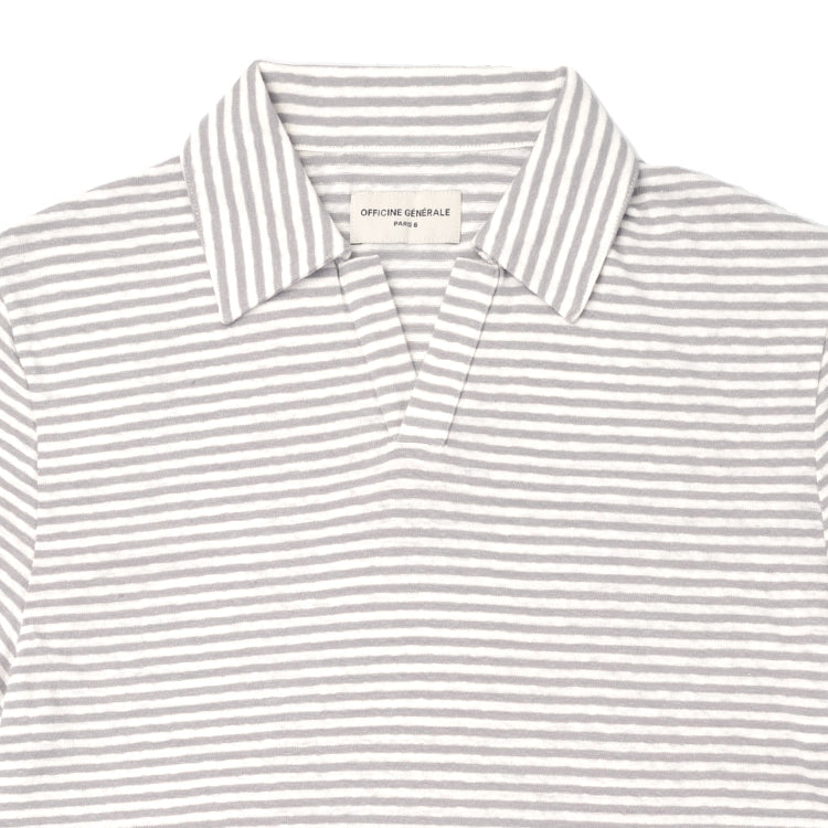 Off Officine Generale T Shirts And Polos Grey - Image 8