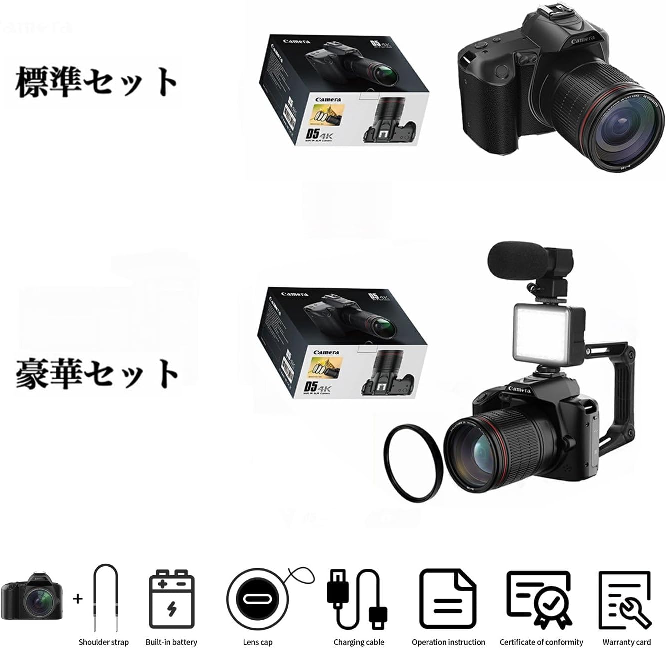 Digital Camera, SLR Camera, Digital Camera, Wi-Fi Compatible, Action Camera, Selfie, SLR Camera, 4K, 64 Megapixels, IR Night Vision, HDMI Output, Macro Photography, Electronic Image Stabilization, 120