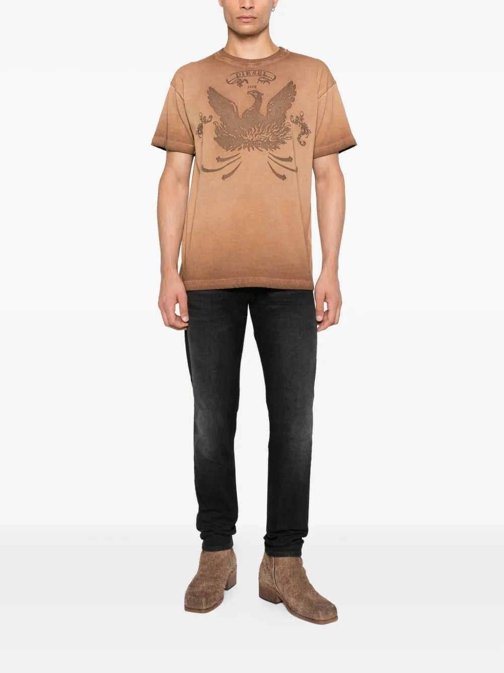 Diesel ロゴプラーク付きのディーゼルジーンズ - Image 8