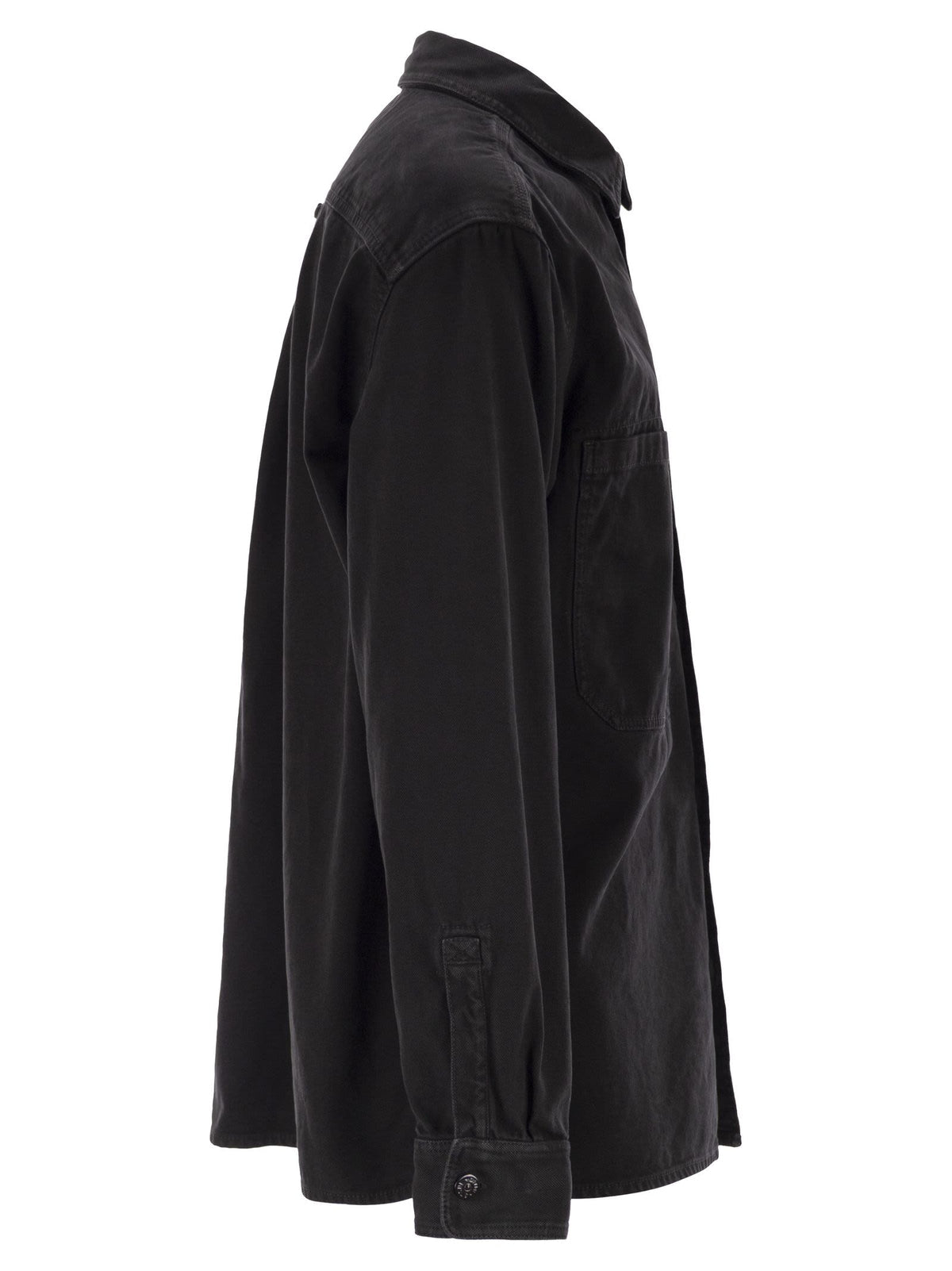 Stone Stone Island 胸ポケット付きの快適なオーバーシャツ - Image 8