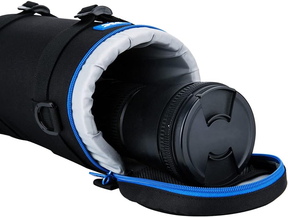 DLP-II Lens Pouch, Inner Dimensions: 4.9 x 11.4 inches (125 x 290 mm), Simple cylindrical soft case