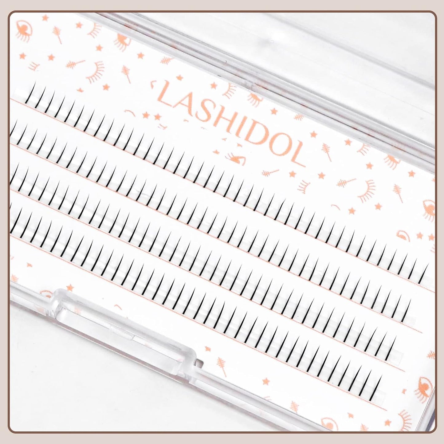 LASHIDOL False Eyelashes, Natural Point Fit, Home Self Pine Extensions, Lower Eyelashes, Large Capacity, 160 Bundles, 0.2 - 0.2 inches (5 - 6 mm) (Mimosa, Matsueku, Black)