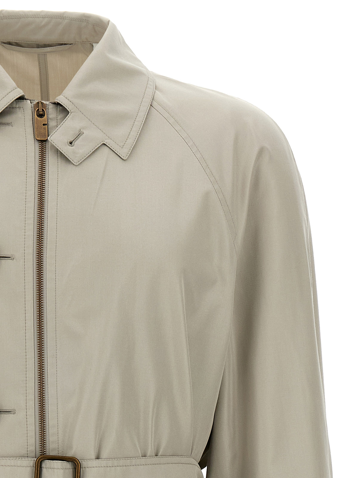 Burberry バーバリーカーコートシルク - Image 8