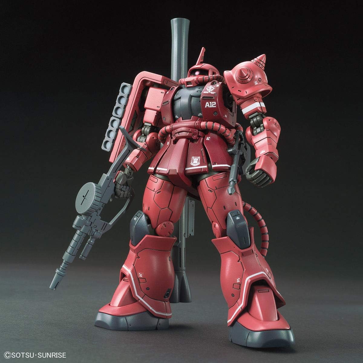 HG 機動戦士ガンダム THE ORIGIN シャア専用ザクII 赤い彗星Ver. 1/144スケール 色分け済みプラモデル