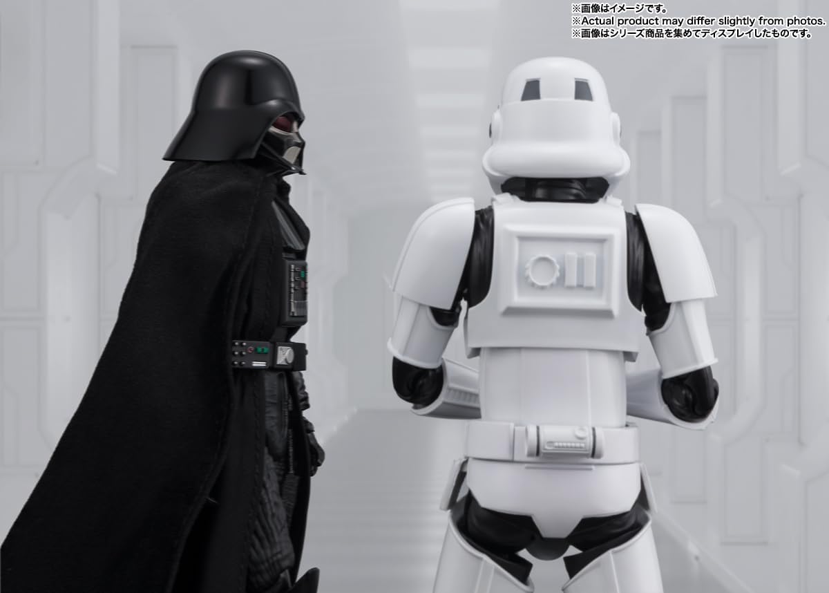Bandai Spirits S.H. Figuarts Star Wars Darth Vader Classic Ver., Approx. 6.7 inches (170 mm), ABS & PVC & Fabric, Pre-painted Action Figure