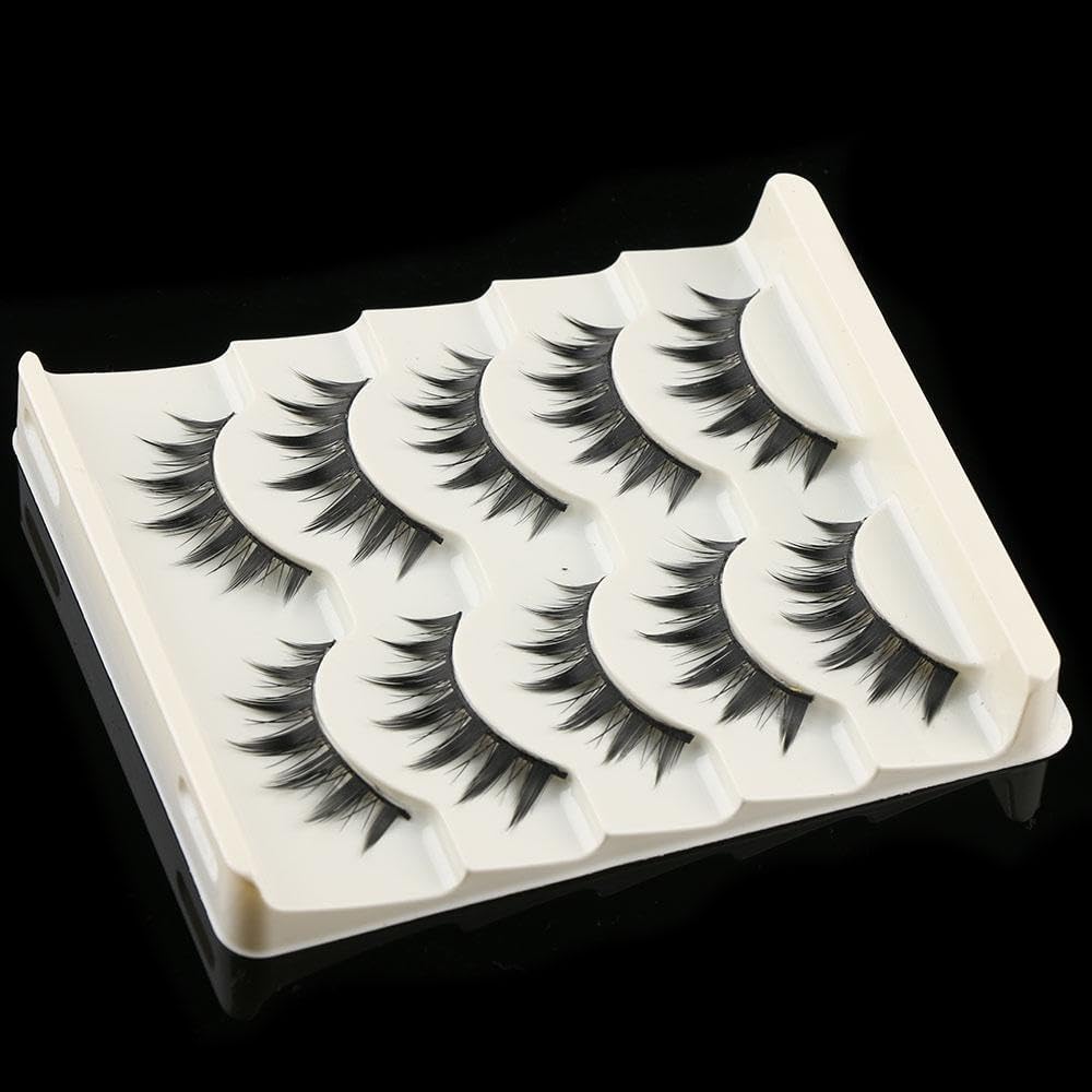 Fake Eyelash Hot Long Thick Beauty Makeup Fashion Natural for 5 Pairs/Set