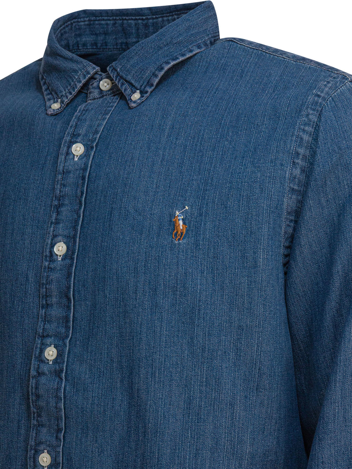 Polo ポロ ラルフローレン カスタム フィット デニム シャツ - Image 8