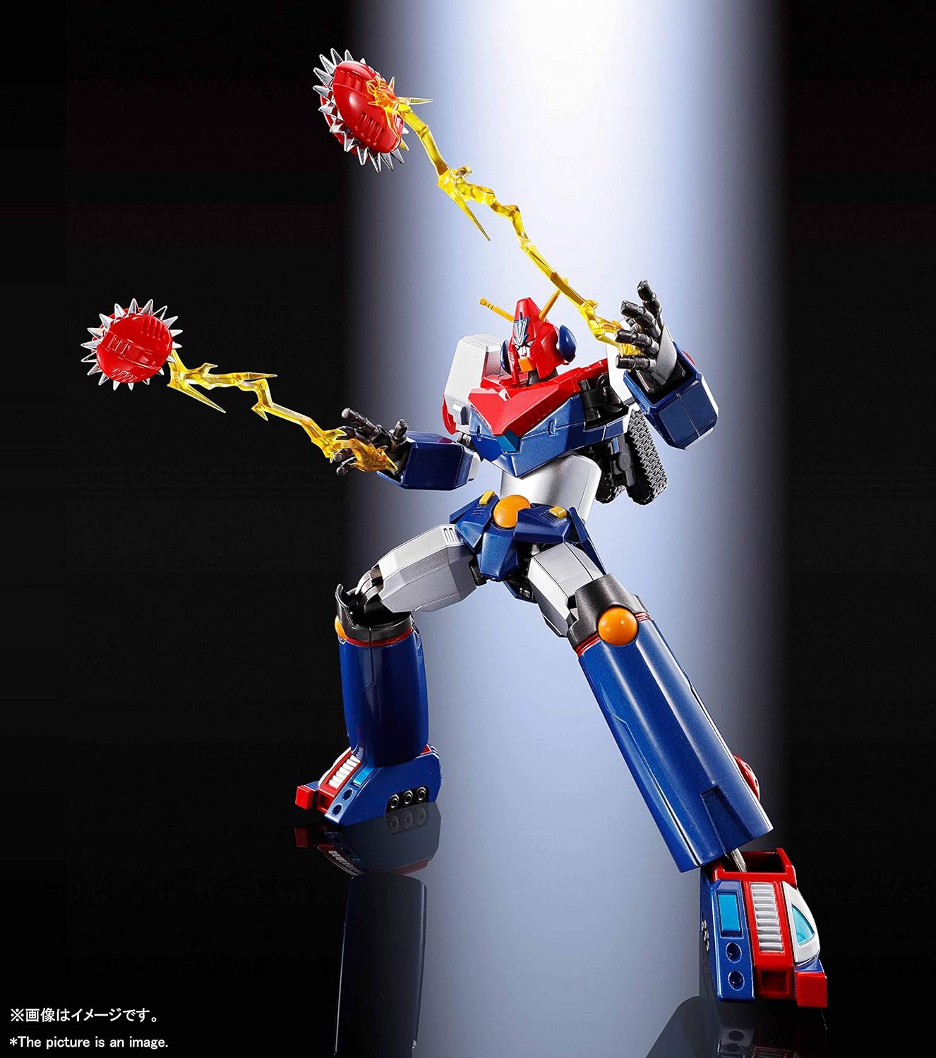 Tamashi Nations Soul of Chogokin GX-90 Super Electromagnetic Robot Con Butler V F.A. Approx. 7.1 inches (180 mm), Diecast & ABS & PVC Pre-painted Action Figure