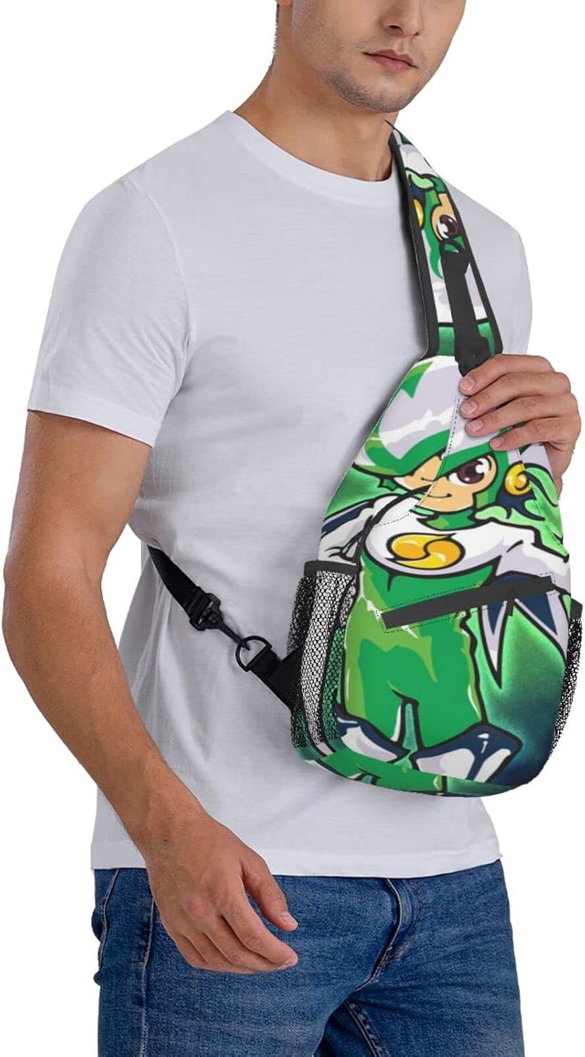 Gainare Tottori Shoulder Bag, Large Capacity, Shoulder Bag, Crossbody Bag, Work Commute, School, Travel, Events, Anime, Moe Goods, Multifunctional, Lightweight, Unisex, Gift, Sports, School Bag, Backpack Bag