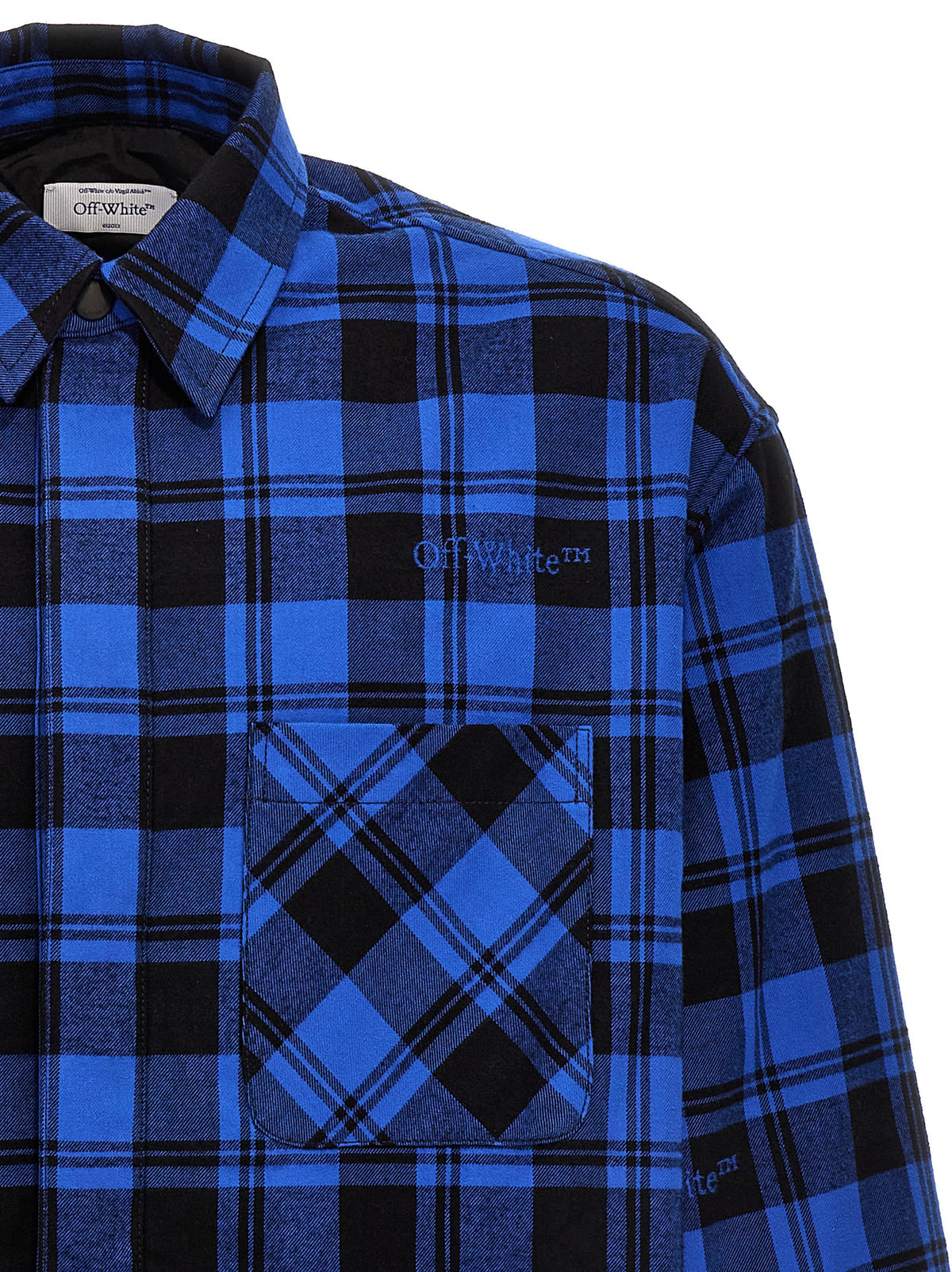 Off Off White 'Check Flannel' Overshirt - Image 8