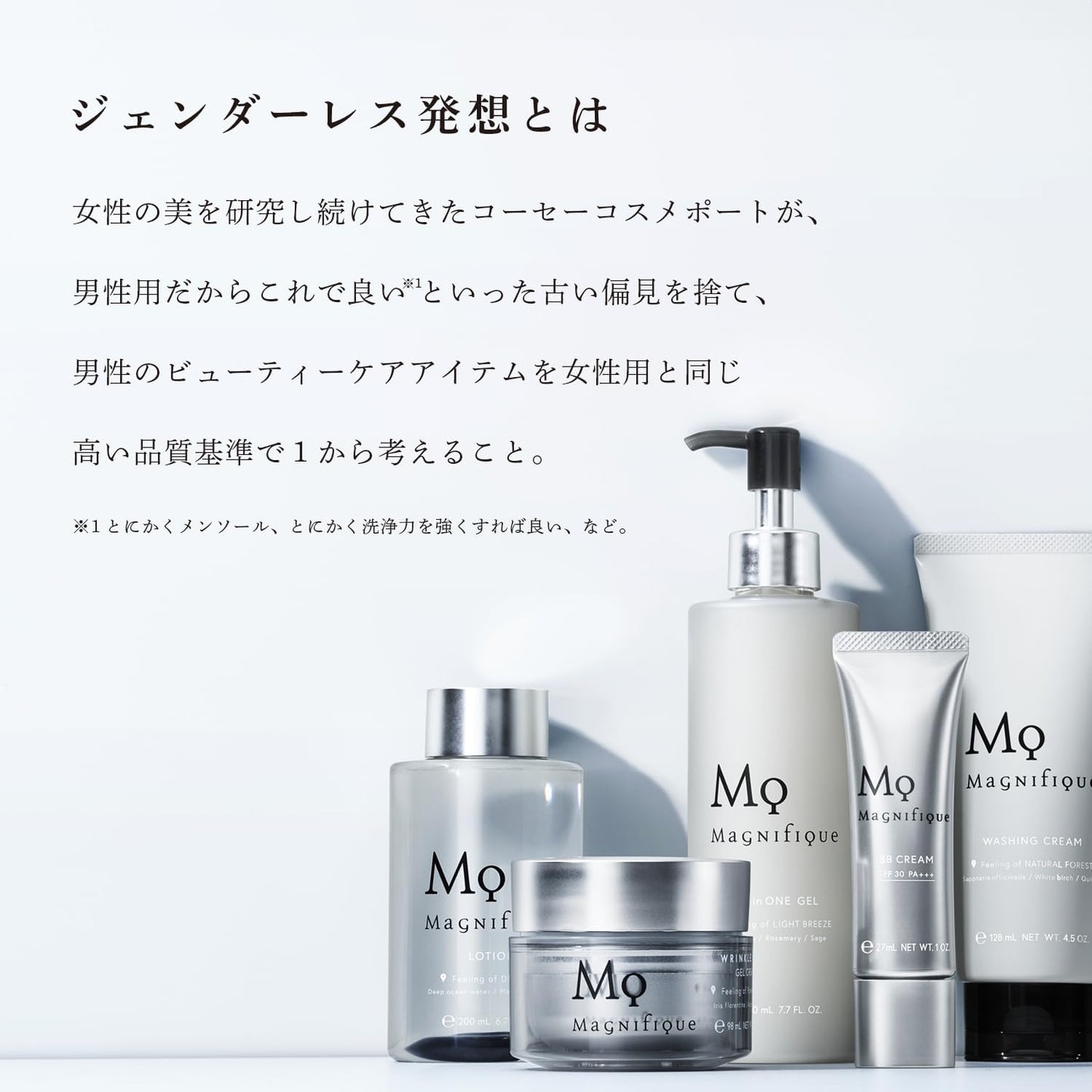 Kose Magnifique ALL in ONE Gel Men's Skin Care Lotion, 8.1 fl oz (230 ml)