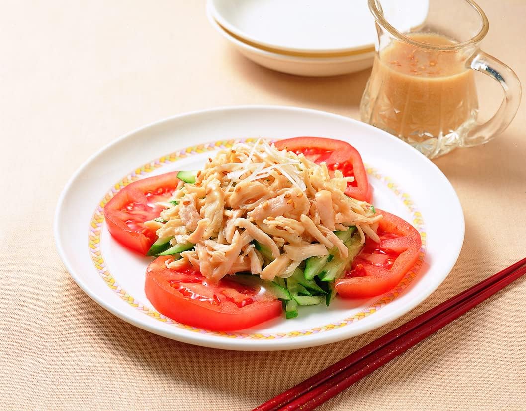 Inaba Chicken Breast Flakes Low Fat (70g×24 cans) | Canned Non-Oil Salt-Free Low Sodium Sugar-Free No Phosphates Domestic