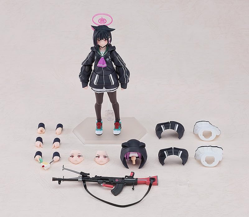 figma Blue Archive Kazusa Anzan Non-Scale Plastic Pre-Painted Action Figure