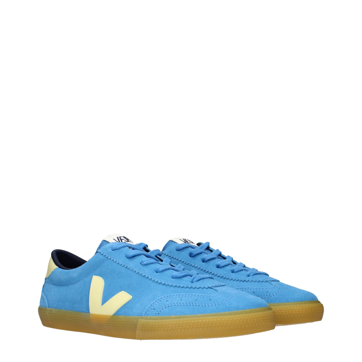 Veja ヴェジャ メンs スニーカー スエード スカイブルー/ソール - Image 8