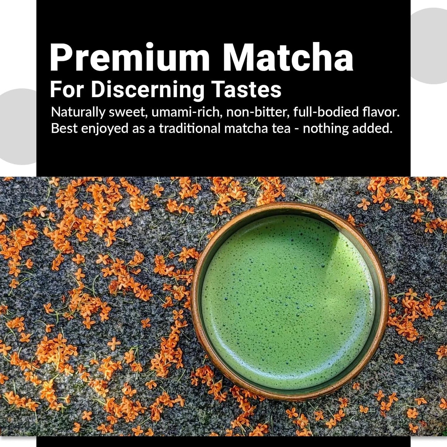 Matcha Moon Kyoto Uji Matcha Organic Organic Cultivation No Pesticides Additive Powder Organic Ceremonial Grade Japanese Matcha 1.1 oz (30 g)