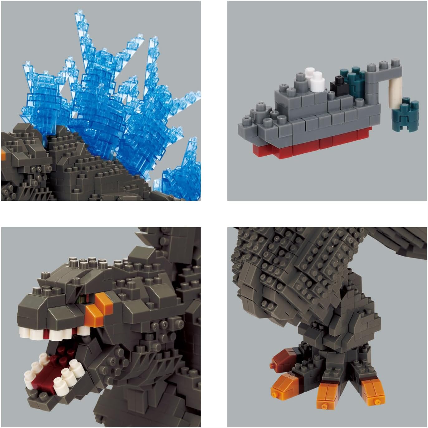 Kawada NB-063 Nanoblock Godzilla (2023) Deluxe Edition NB-063 10 x 42 x 28 cm 12 Years Old Interior Hobby