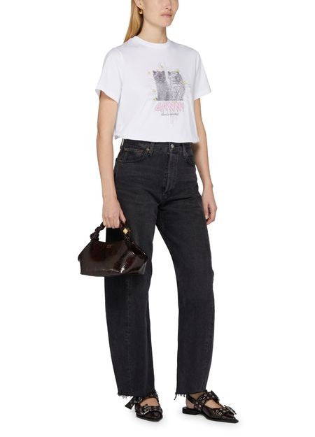 GANNI Snake バックル バレエパンプス - Image 8