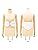 Soubien assort-hsd0017 Women's Waist Kimono Soft Putting Correction Pad One-Touch Elastic Azuma Figure Japanese Underwear