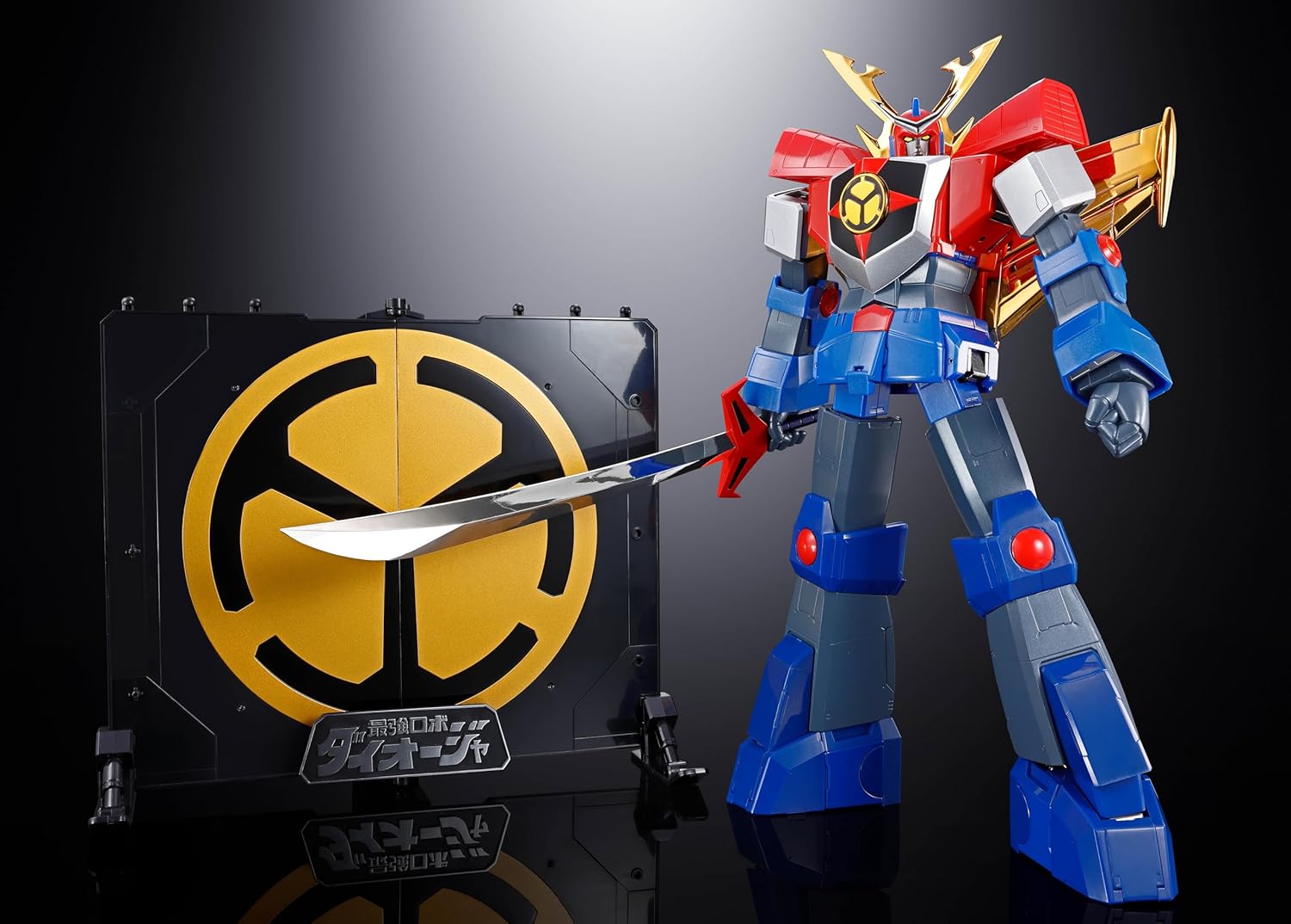 Tamashi Nations Soul of Chogokin GX-61R Strongest Robot Dioga, Approx. 11.8 inches (300 mm), ABS & Die-Cast Pre-Painted Action Figure
