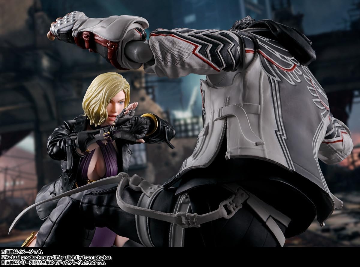 BANDAI SPIRITS S.H. Figuarts TEKKEN 8 Nina Williams Approx. 5.9 inches (150 mm), PVC & ABS, Pre-painted Action Figure