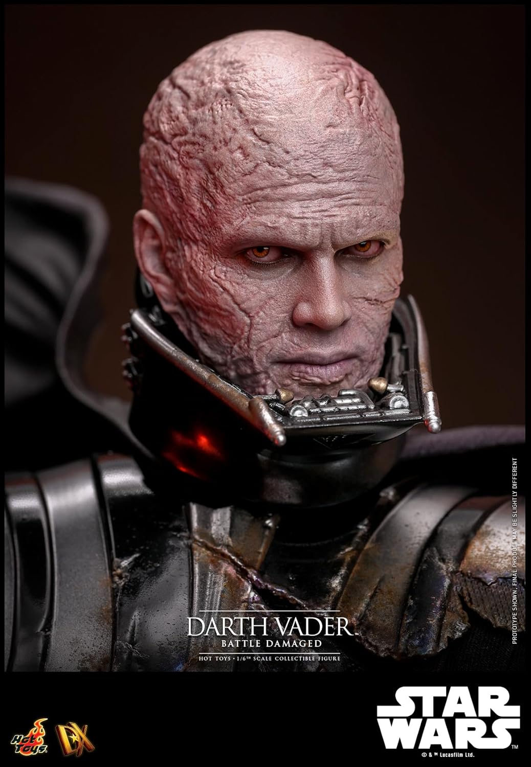 Movie Masterpiece DX Star Wars Darth Vader (Battle Damage) 1/6 Scale Figure