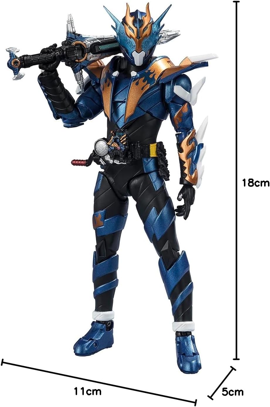 S.H. Figuarts Kamen Rider Build Kamen Rider Close Heisei Generations Edition, Approx. 5.7 inches (145 mm), PVC & ABS, Pre-painted Action Figure
