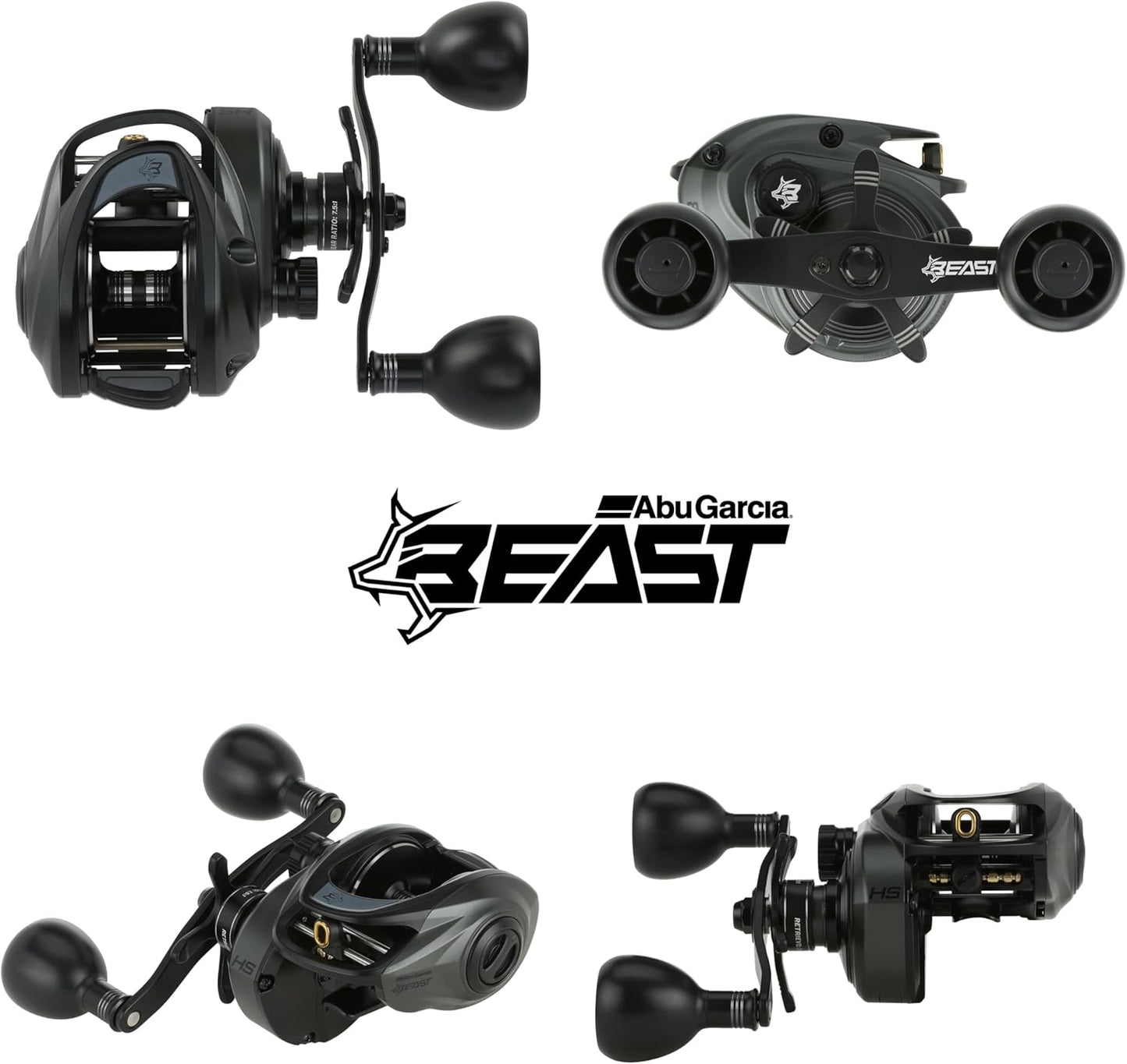 Abu Garcia (アブガルシア) ビースト LP ビースト 各種 ベイトリール ロープロ バス ソルト 怪魚 ビッグゲーム