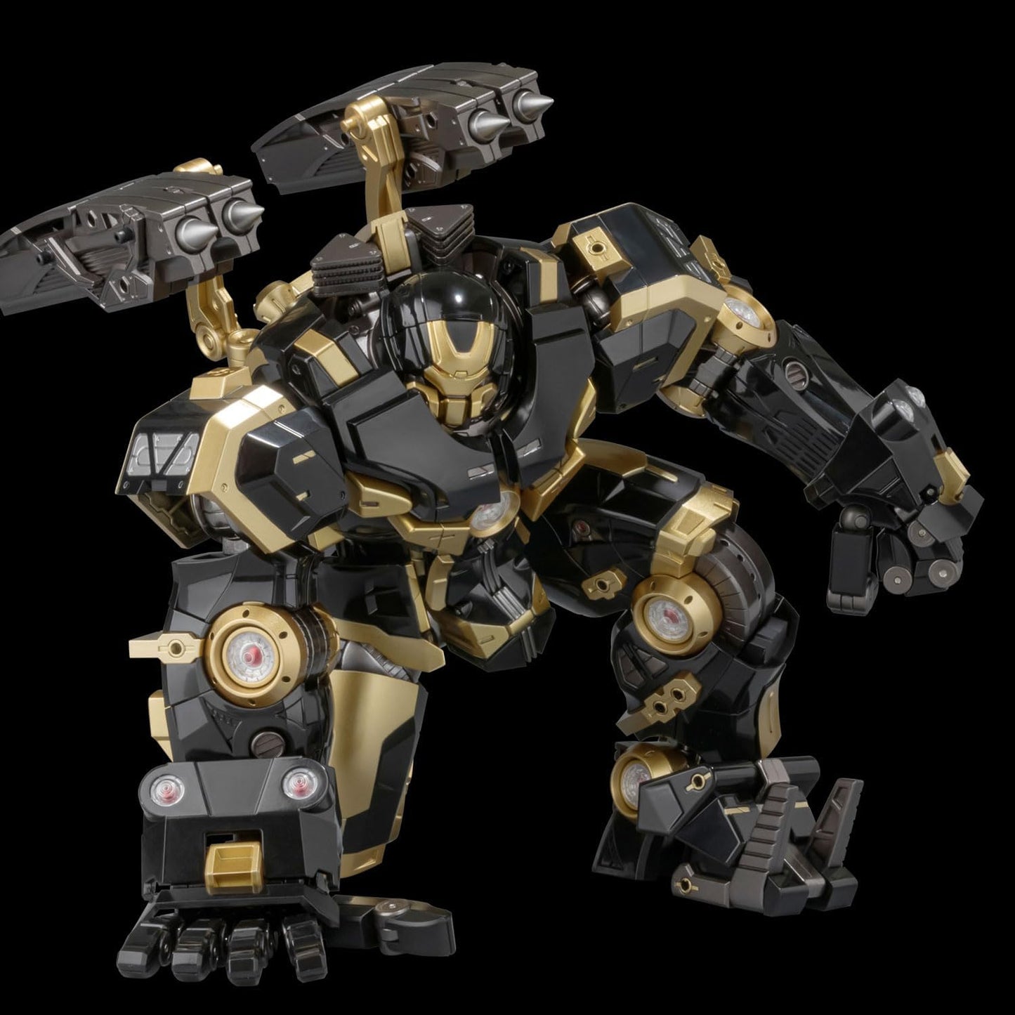 ファイティングアーマー ハルクバスター (Black Limited Edition) 約260mm ダイキャスト&PVC&ABS製 塗装済み可動フィギュア