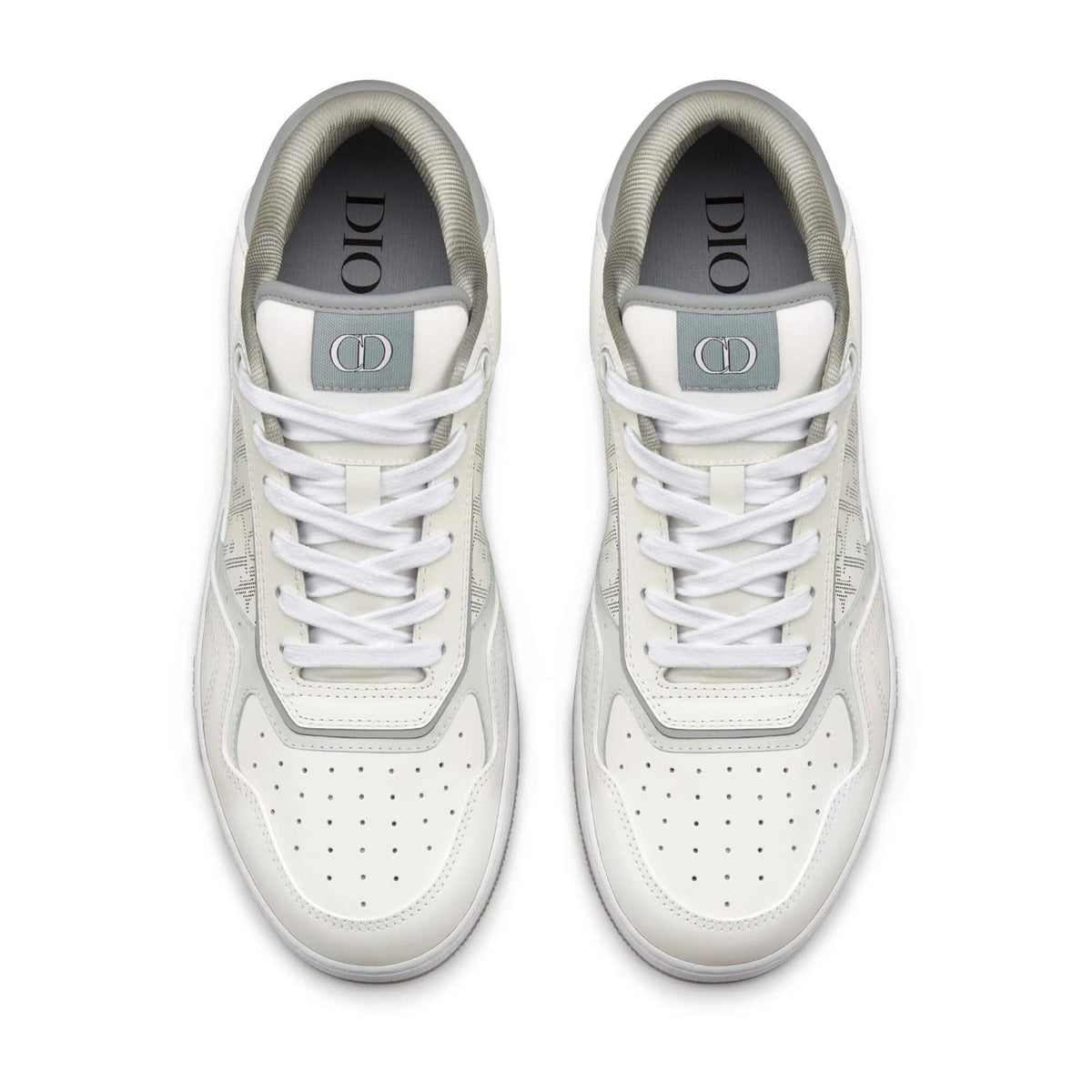 Dior Dior Oblique Leather Sneakers - Image 8