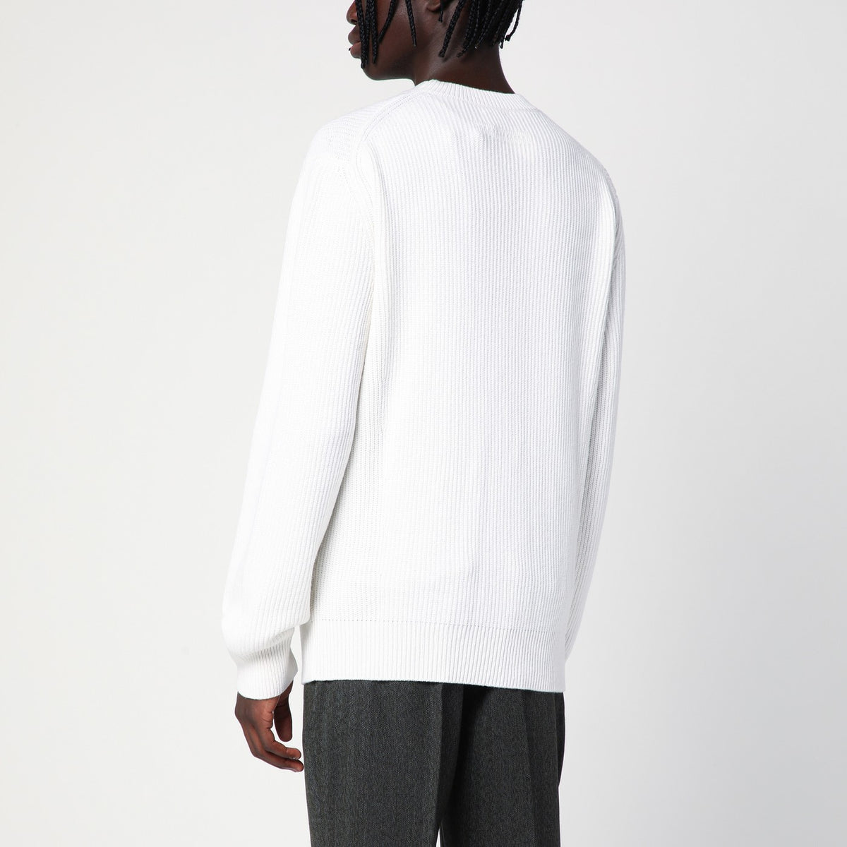 Zegna Zegna Oasi Beige Cashmere Jumper - Image 8