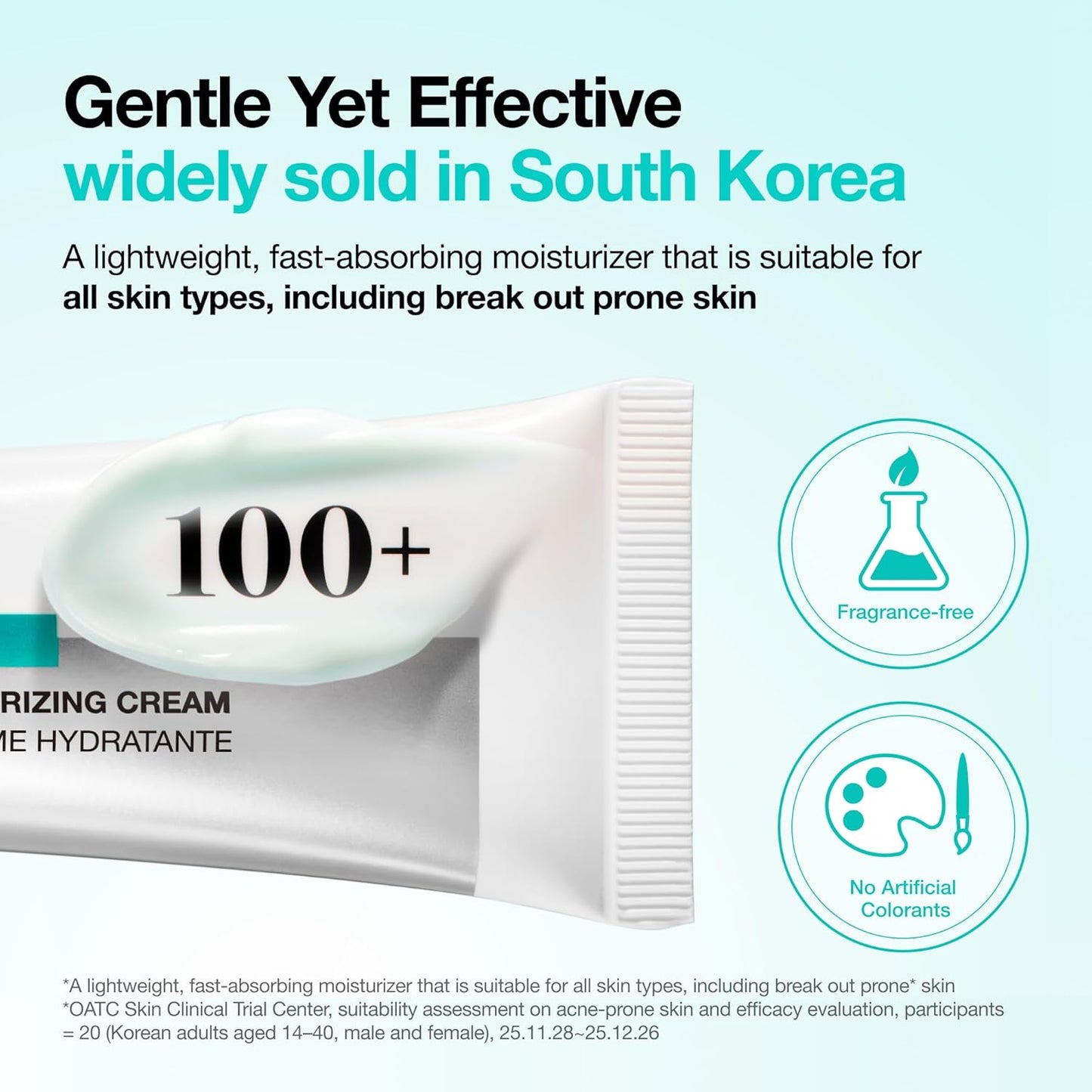 Anua PDRN Hyaluronic Acid 100 Moisturizing Cream, Lightweight, Non-Greasy Hydrating Face Moisturizer with Salmon DNA for Glass Skin, Korean Skincare (2.02 fl oz)