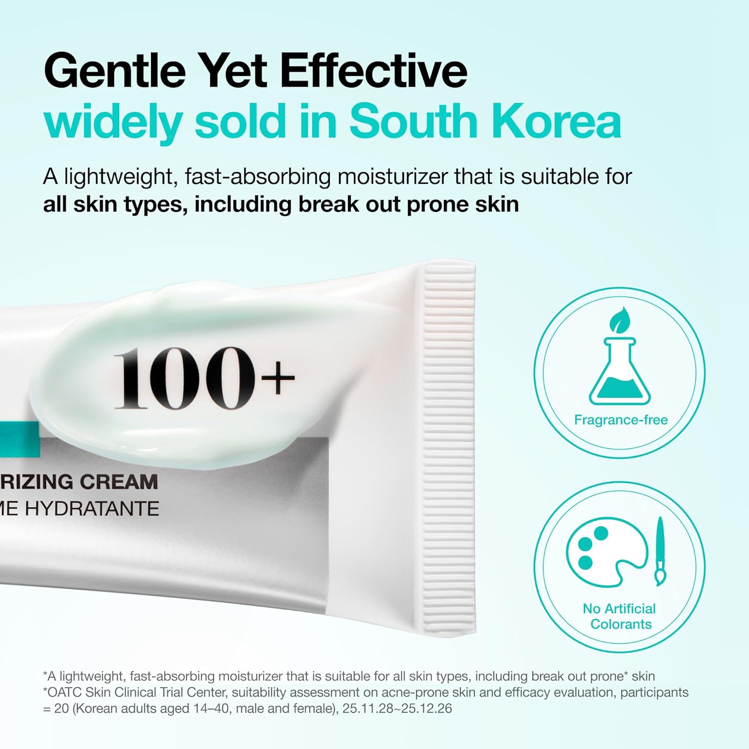 Anua PDRN Hyaluronic Acid 100 Moisturizing Cream, Lightweight, Non-Greasy Hydrating Face Moisturizer with Salmon DNA for Glass Skin, Korean Skincare (2.02 fl oz)