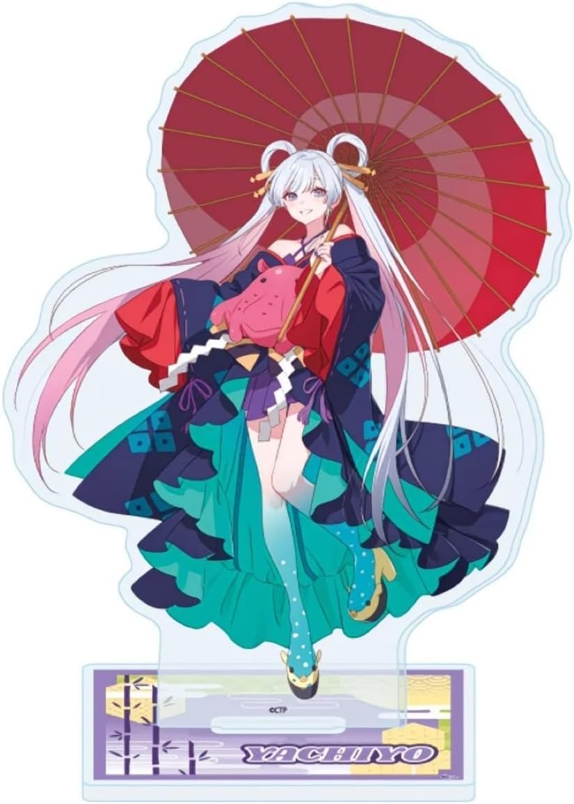Super Kaguya Princess Goods Lucky Bag 18 Piece Set Tsukimi Yachiyo Sakura Ileba Kaguya Tin Badge Card Aurora Ticket Card Sleeve Acrylic Stand Anime Character Collection Set Commemorative Item