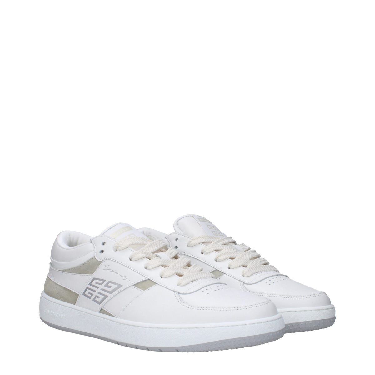 Givenchy Givenchy Sneakers G Move Uomo Pelle Bianco/Beige - Image 8
