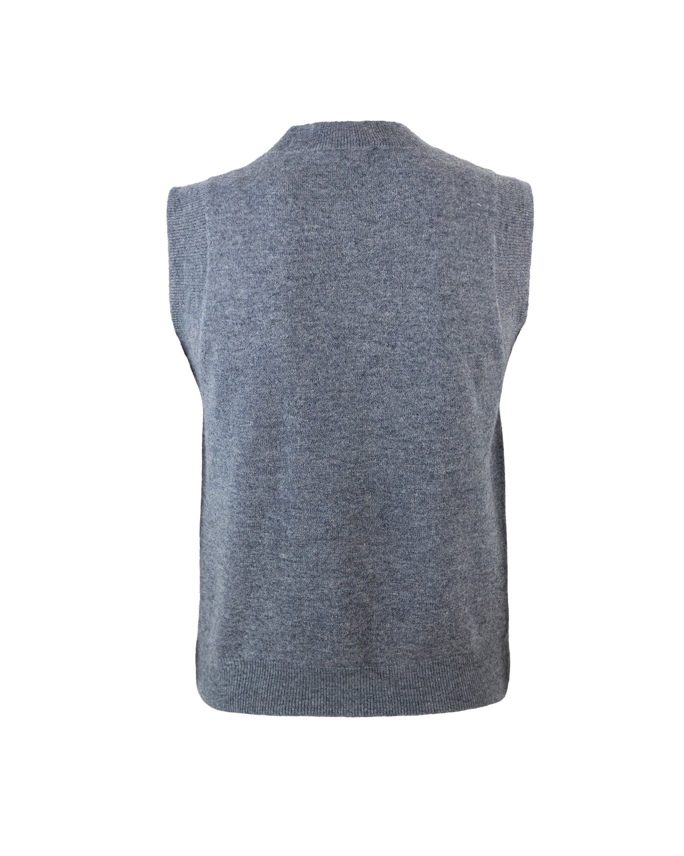 A.p.c. A.P.C. Gilet Piaは無煙炭をヘザーしました - Image 8