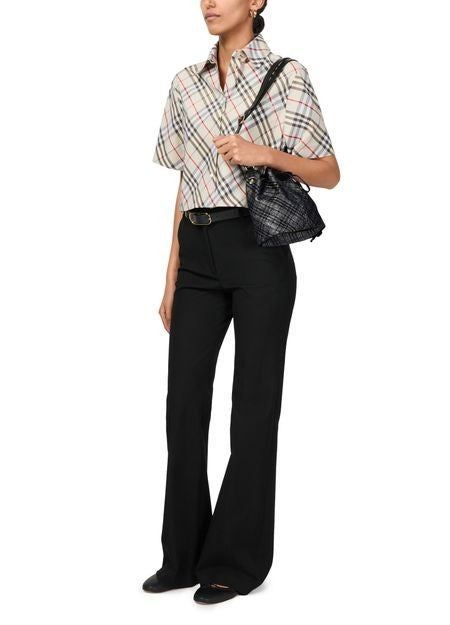 BURBERRY Check mini bucket bag - Image 8