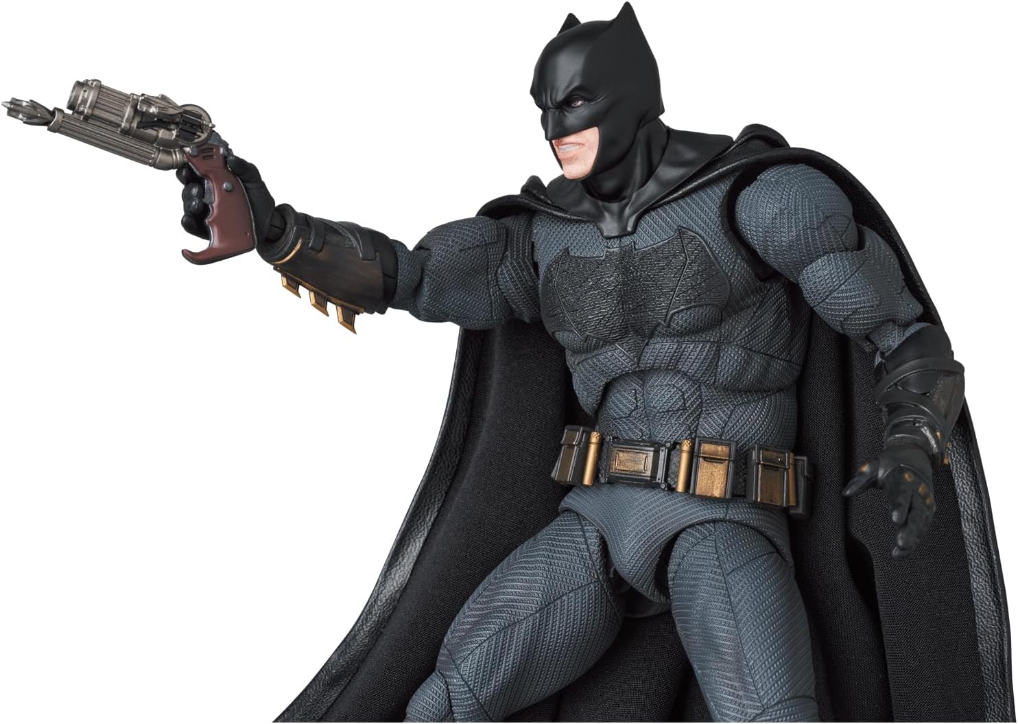 MAFEX No.222 BATMAN BATMAN (ZACK SNYDER'S JUSTICE LEAGUE Ver.) Total Height: Approx. 6.3 inches (160 mm), Non-scale, Painted Action Figure