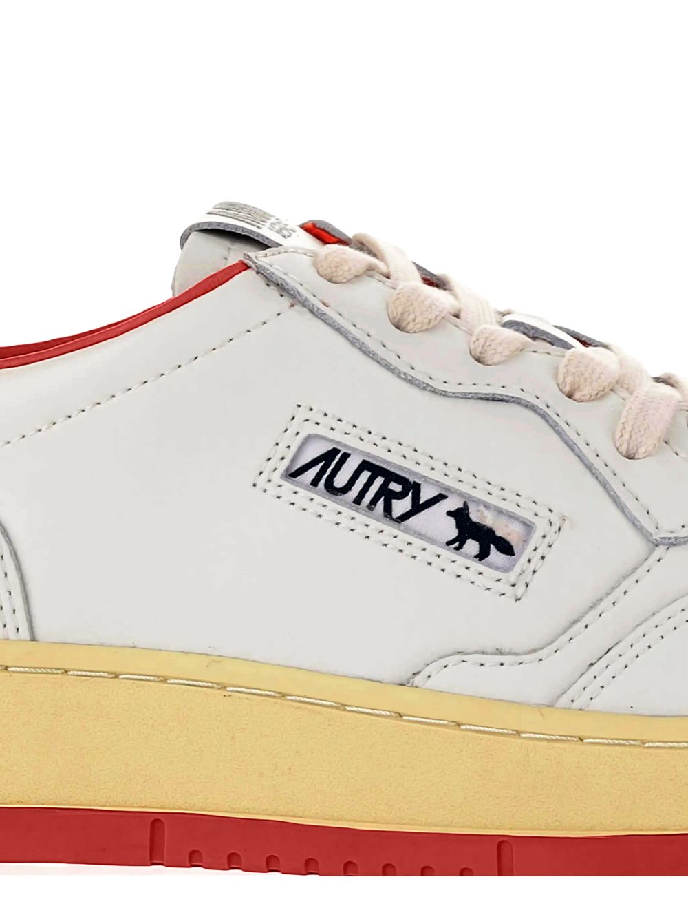 Maison Autry X Maison Kitsune Medialist Low Sneakers - Image 8
